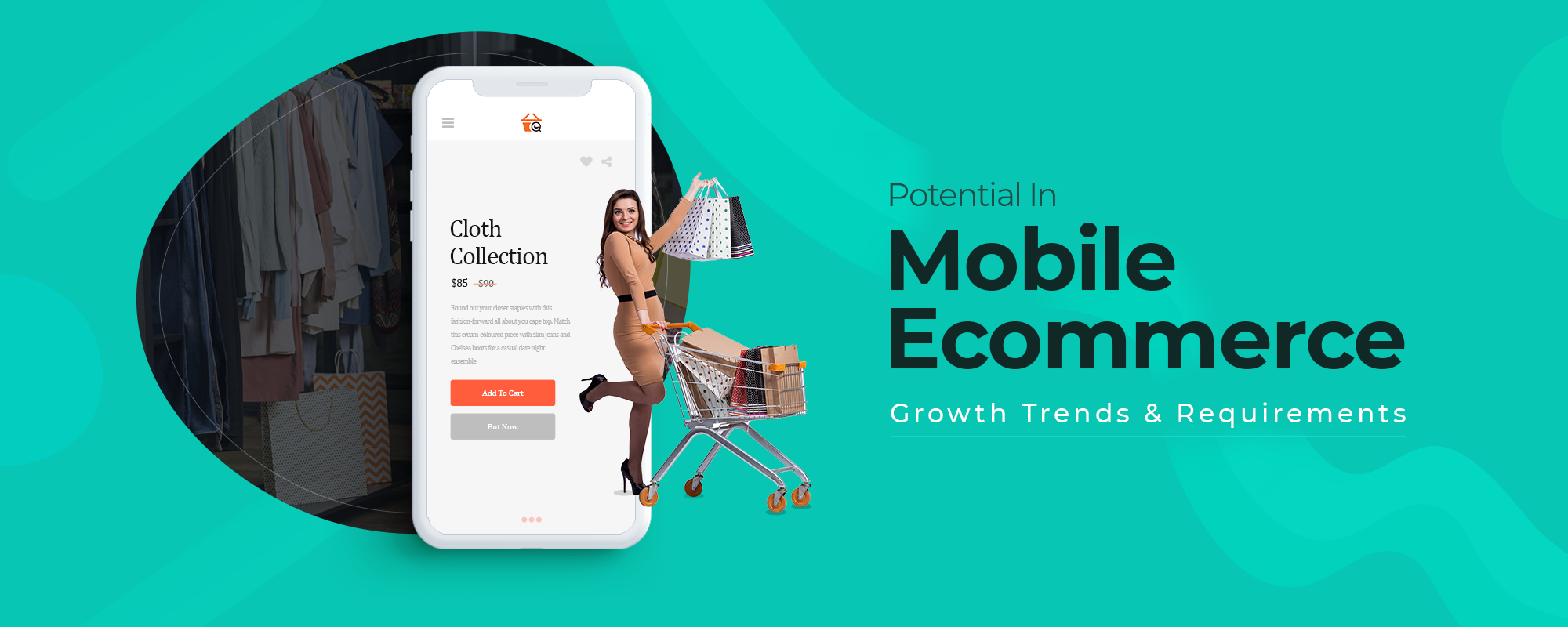 Potential in Mobile Commerce, Growth Trends and Requirements