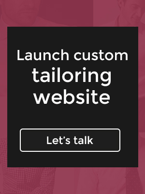 Custom shirt tailoring website