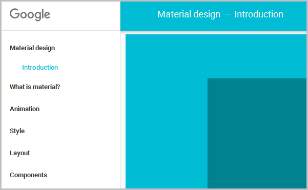 material design concept