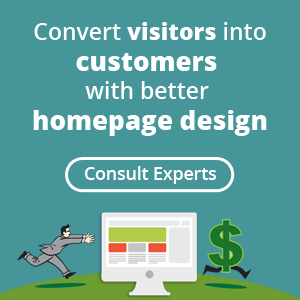 Consult Experts for Homepage Design