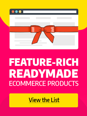 Readymade ecommerce products